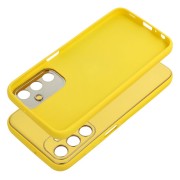 Θήκη Δερματίνης LEATHER Gold για Samsung Galaxy A25 5G - Yellow