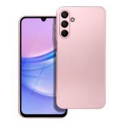 Θήκη Σιλικόνης Metallic για Samsung Galaxy A15 4G / 5G - Pink