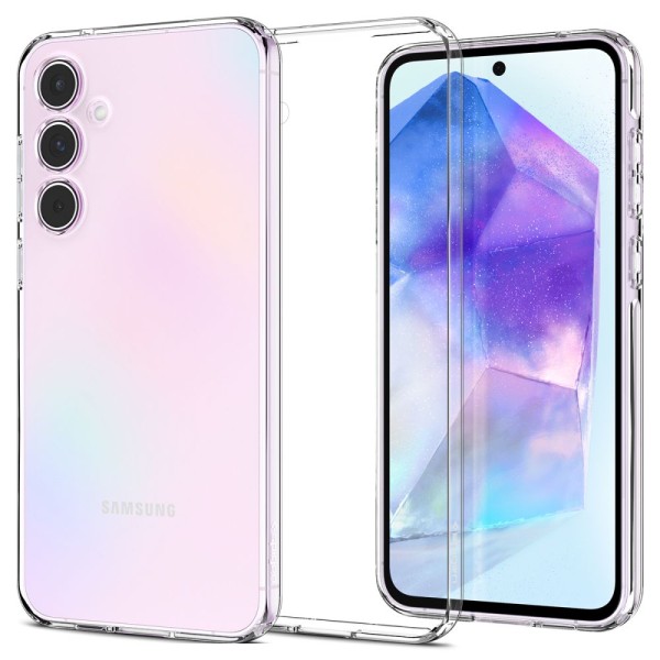 Θήκη Σιλικόνης Spigen Liquid Crystal για Samsung Galaxy A55 5G - Clear