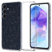 Θήκη Σιλικόνης Spigen Liquid Crystal για Samsung Galaxy A55 5G - Glitter Clear