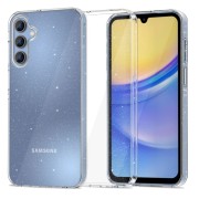 Θήκη Σιλικόνης Tech-Protect Flexair για Samsung Galaxy A15 4G / 5G - Glitter Διάφανο