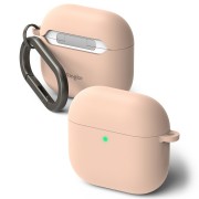 Θήκη Σιλικόνης Ringke Silicone Series για Apple AirPods 4 - Pink Sand