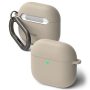 Θήκη Σιλικόνης Ringke Silicone Series για Apple AirPods 4/5 - Stone