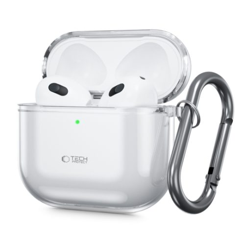 Θήκη Σιλικόνης Tech-Protect Flexair για Apple AirPods 4/5 - Clear