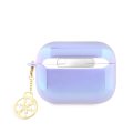 Θήκη Σιλικόνης Guess “4G Logo Collection” Charm για Apple AirPods Pro 1/2 ( Χωρίς Lanyard & Speakers ) - Iridescent Purple