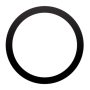 Μαγνητικός δακτύλιος Universal Magnetic compatible with MagSafe - Black ( 2-pcs)