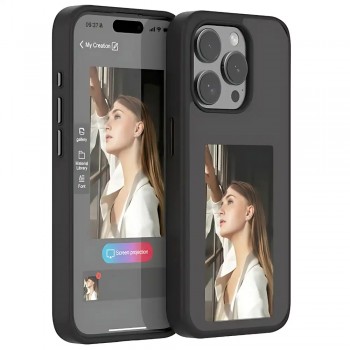 Θήκη Σιλικόνης NFC Function Smart Phone Case για iPhone 14 Pro Max - Black