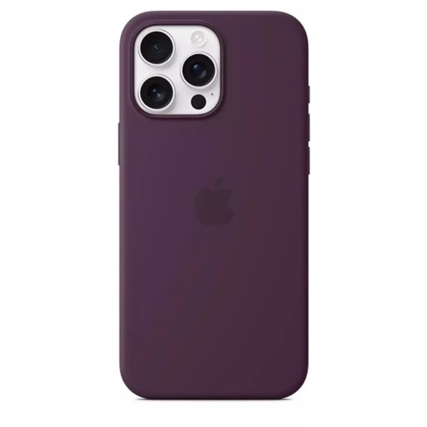 Θήκη Σιλικόνης Apple Silicone Case με MagSafe για iPhone 16 Pro Max - Plum