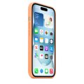 Θήκη Σιλικόνης Apple με Magsafe για Apple iPhone 15 - Orange Sorbet