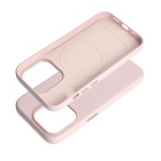 Θήκη Δερματίνης OEM για iPhone 15 Pro με MagSafe - Pink