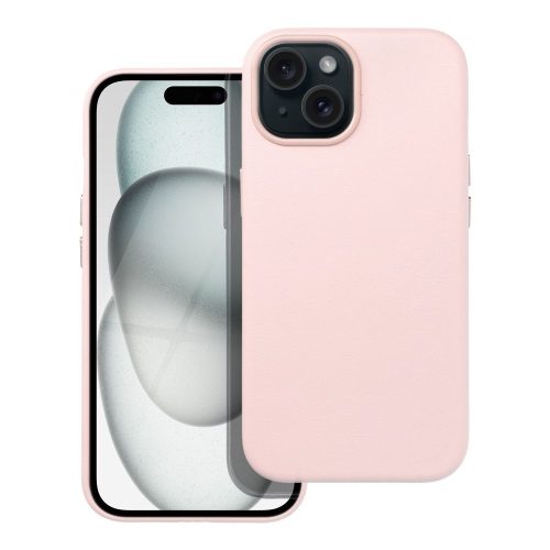 Θήκη Δερματίνης OEM για iPhone 15 με MagSafe - Pink