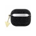 Θήκη Guess Rhinestones Triangle Metal Logo για Apple AirPods 3 - Black