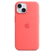 Θήκη Σιλικόνης Apple με Magsafe για Apple iPhone 15 - Guava