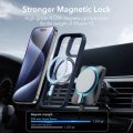 Θήκη Σιλικόνης ESR Classic Hybrid with Stash Stand HaloLock MagSafe για iPhone 15 Pro - Dark Blue