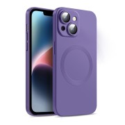 Θήκη Σιλικόνης Orso Magsafe Camera Lens για Apple iPhone 14 - Purple