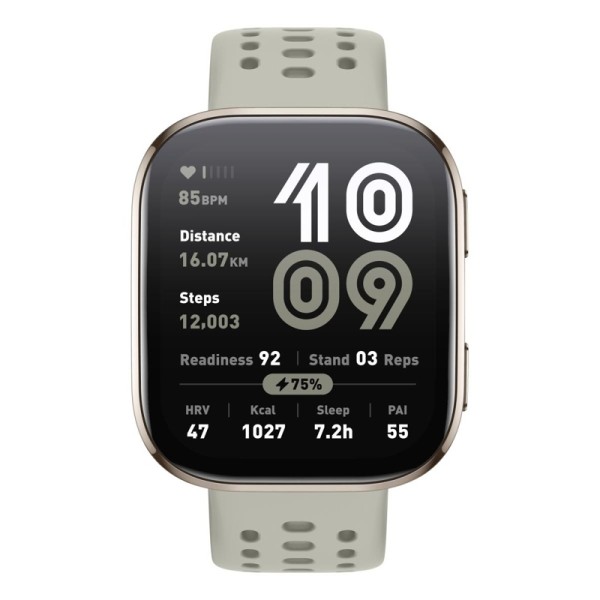 Amazfit Bip 6 Αδιάβροχο Smartwatch με Παλμογράφο - Stone