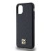 Θήκη Δερματίνης DKNY Repeat Pattern Stack Logo με Magsafe για Apple iPhone 11 - Black