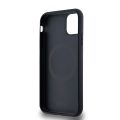 Θήκη Δερματίνης DKNY Repeat Pattern Stack Logo με Magsafe για Apple iPhone 11 - Black