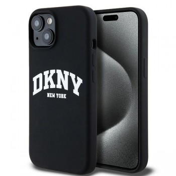 Θήκη Σιλικόνης DKNY Arch Logo με Magsafe για Apple iPhone 14 - Black