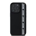 Θήκη Σιλικόνης DKNY Repeat Logo Line για Apple iPhone 16 Pro - Black