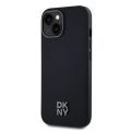 Θήκη Σιλικόνης & Δερματίνης DKNY Stack Logo για Apple iPhone 14 - Black