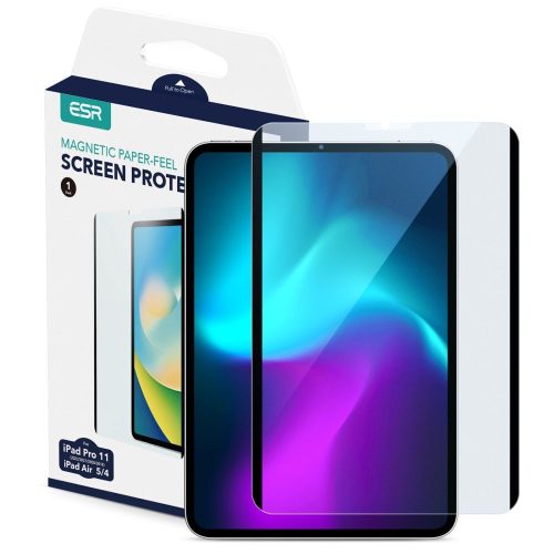 ESR Matte Magnetic Screen Protector Paper Feel για Apple iPad Pro 11” 2018-2022 & iPad Air 4/5  - Matte Clear