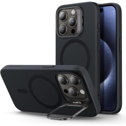 Θήκη Σιλικόνης ESR Cloud Stash Stand με Magsafe για iPhone 15 Pro - Black