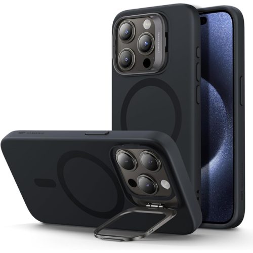 Θήκη Σιλικόνης ESR Cloud Stash Stand με Magsafe για iPhone 15 Pro - Black