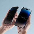 Tempered Glass Hofi Anti Spy Glass Pro+ Privacy (2- Pack) για Apple iPhone 16 Pro - Black