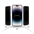 Tempered Glass Hofi Anti Spy Glass Pro+ Privacy (2- Pack) για Apple iPhone 16 Pro - Black