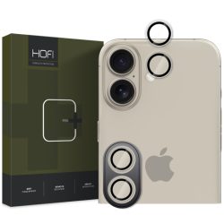  Tempered Glass Πίσω Κάμερας Hofi Pro+ Camera Camring Cover για το iPhone 16 / 16 Plus /17 - Clear