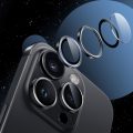  Tempered Glass Πίσω Κάμερας Hofi Pro+ Camera Camring Cover για το iPhone 17 Pro Max/17 Pro/16 Pro Max/ 16 Pro  - Black