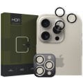  Tempered Glass Πίσω Κάμερας Hofi Pro+ Camera Camring Cover για το iPhone 17 Pro Max/ 17 Pro/ 16 Pro Max / 16 Pro - Clear