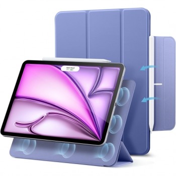 Θήκη Book ESR Rebound Magnetic Series για Apple iPad Pro 12.9 (2021-2022) - Air 13 (2024) - Purple