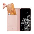 Θήκη Δερματίνης Dux Ducis Skin Pro Book για Samsung Galaxy S21 Ultra - Rose Gold
