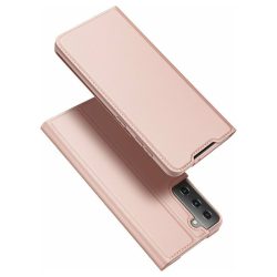 Θήκη Δερματίνης Dux Ducis Skin Pro Book για Samsung Galaxy S21 Ultra - Rose Gold