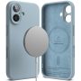 Θήκη Σιλικόνης Ringke Silicone Magnetic Magsafe για iPhone 16 - Blue