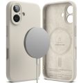 Θήκη Σιλικόνης Ringke Silicone Magnetic Magsafe για iPhone 16 - Stone