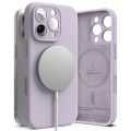 Θήκη Σιλικόνης Ringke Silicone Magnetic Magsafe για iPhone 16 Pro - Light Purple
