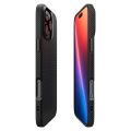 Θήκη Σιλικόνης Spigen Liquid Air για iPhone 16 Pro - Matte Black