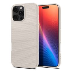 Θήκη Σιλικόνης Spigen Liquid Air για iPhone 16 Pro Max - Natural Titanium