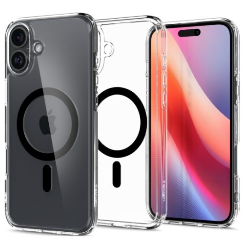 Θήκη Σιλικόνης Spigen Ultra Hybrid Magsafe για iPhone 16 Plus - Black