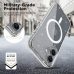 Θήκη Σιλικόνης Tech-Protect Flexair Hybrid Magsafe για iPhone 16 - Glitter Clear