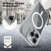 Θήκη Σιλικόνης Tech-Protect Flexair Hybrid Magsafe για iPhone 16 Pro Max - Glitter Clear