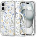 Θήκη Σιλικόνης Tech-Protect Magmood Magsafe για iPhone 16 - Spring Flowers