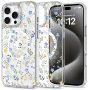 Θήκη Σιλικόνης Tech-Protect Magmood Magsafe για iPhone 16 Pro Max - Spring Flowers
