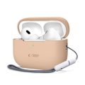 Θήκη Σιλικόνης Tech-Protect Silicone για Apple AirPods Pro 1/2  - Caffe Latte