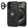 Θήκη Σκληρή Tech-Protect Magcam Magsafe για iPhone 16 - Matte Black