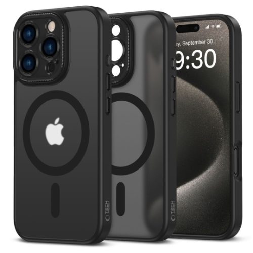 Θήκη Σκληρή Tech-Protect Magcam Magsafe για iPhone 16 Pro - Matte Black