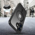 Θήκη Σκληρή Tech-Protect Magmat Magsafe για iPhone 16 - Clear Black